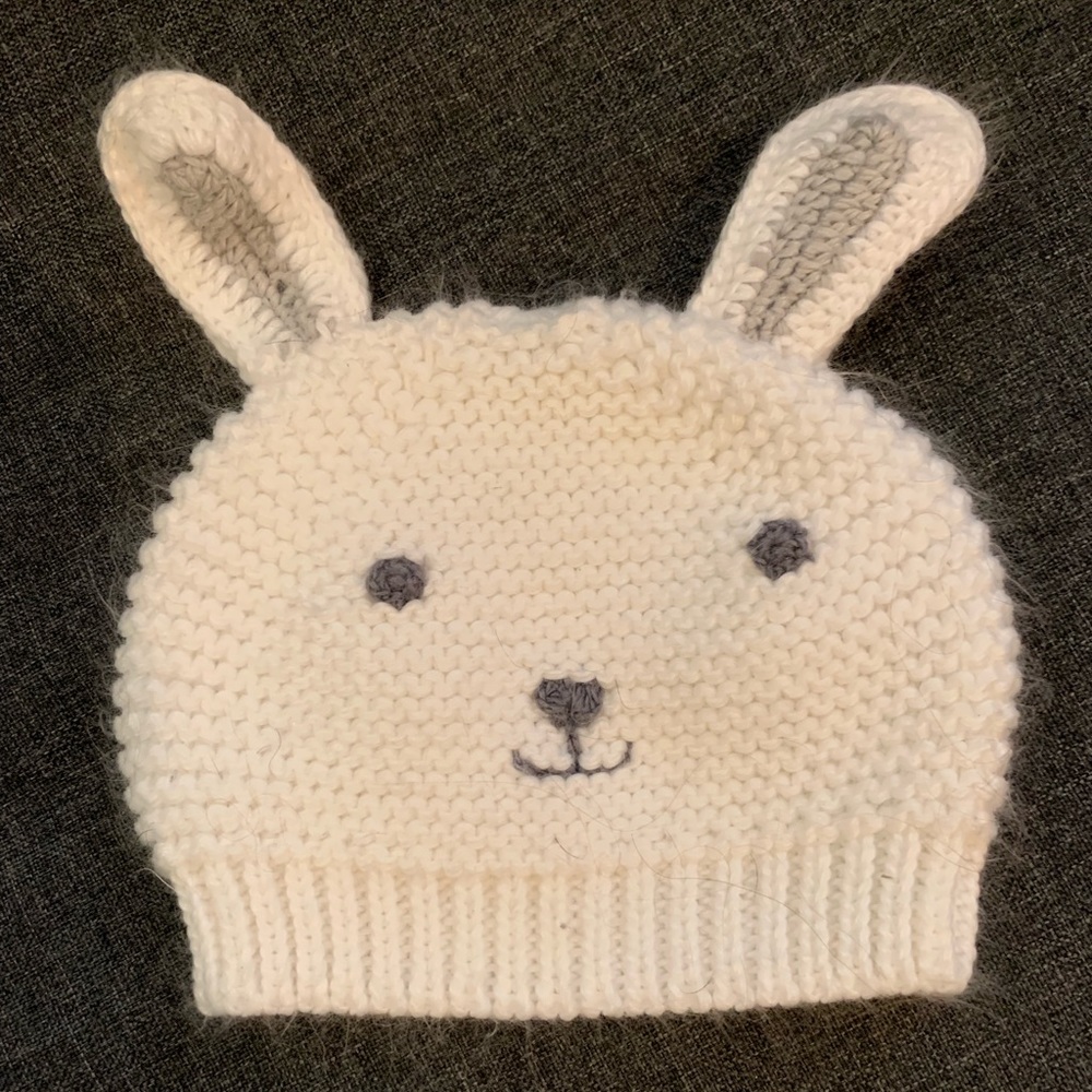 Infant Fuzzy Bunny hat